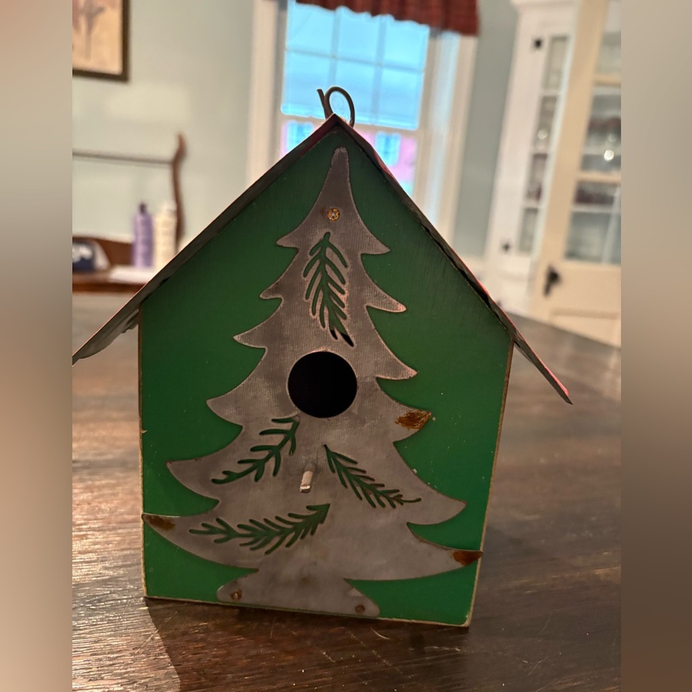 Christmas Decor Birdhouse